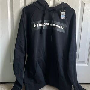 Under Armour Dark Hoodie with Logo
